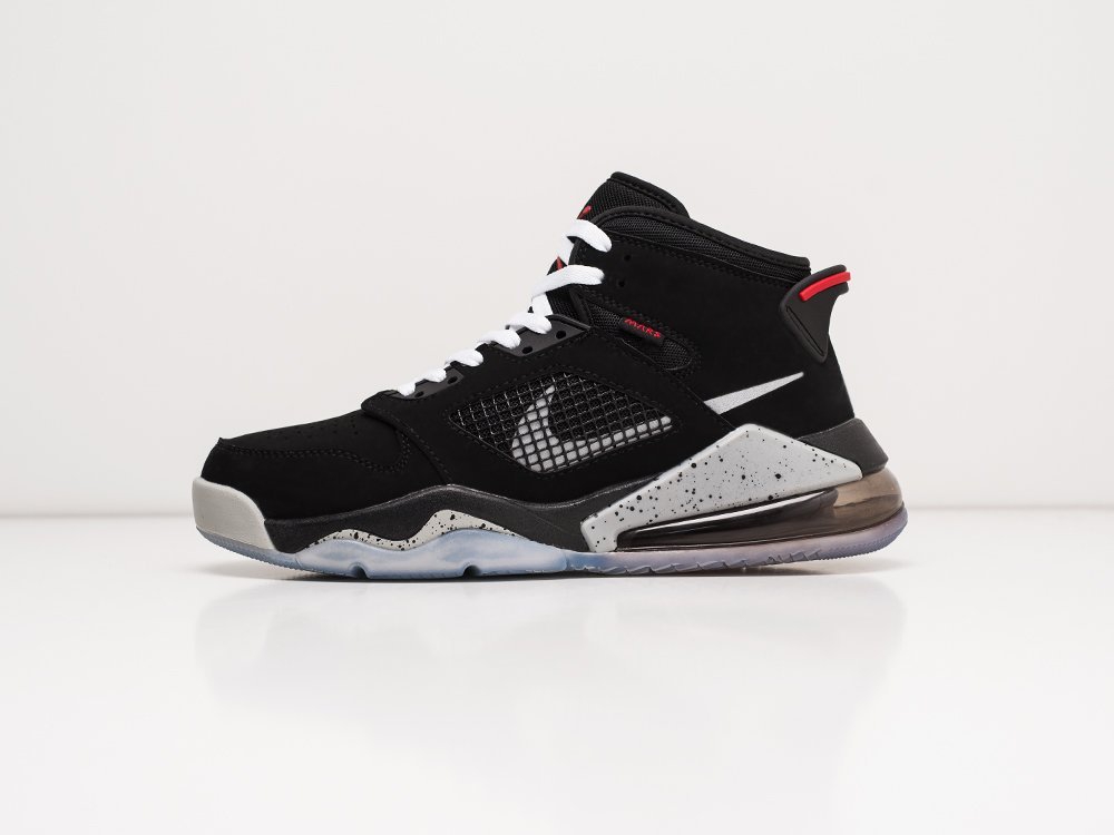 Nike Jordan Mars 270 черные кожа мужские (AR21889) - фото 1