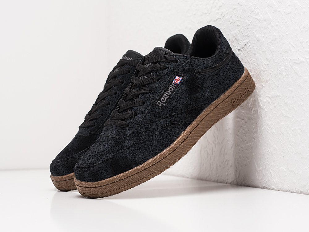 Reebok Club C 85 черные текстиль мужские (AR21936) - фото 2 Reebok Club C 85 черные текстиль мужские (AR21936) - фото 2