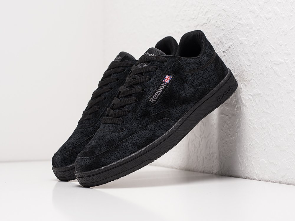 Reebok Club C 85 черные текстиль мужские (AR21937) - фото 2 Reebok Club C 85 черные текстиль мужские (AR21937) - фото 2