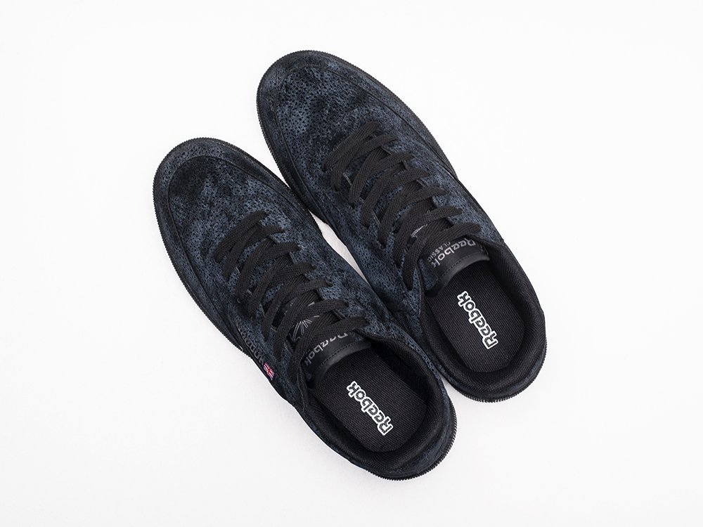 Reebok Club C 85 черные текстиль мужские (AR21937) - фото 3 Reebok Club C 85 черные текстиль мужские (AR21937) - фото 3