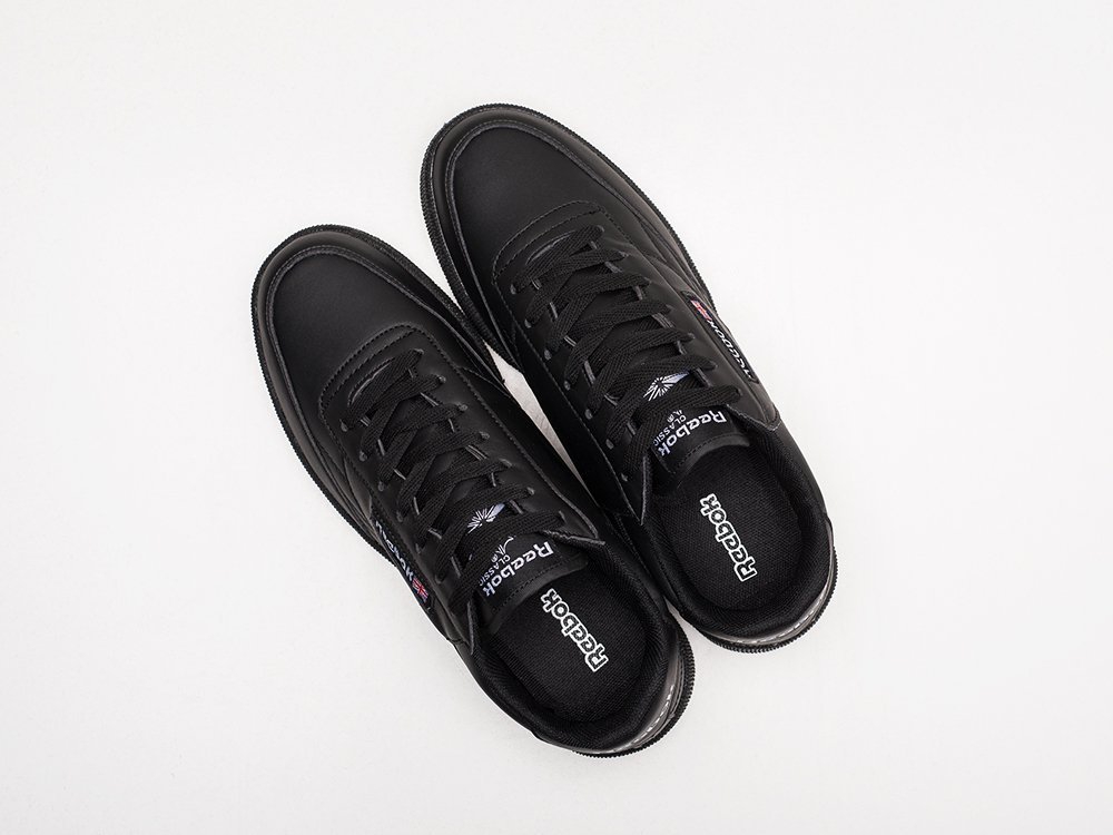 Мужские кроссовки Reebok Club C 85 Pure Black (40-45 размер) фото 3