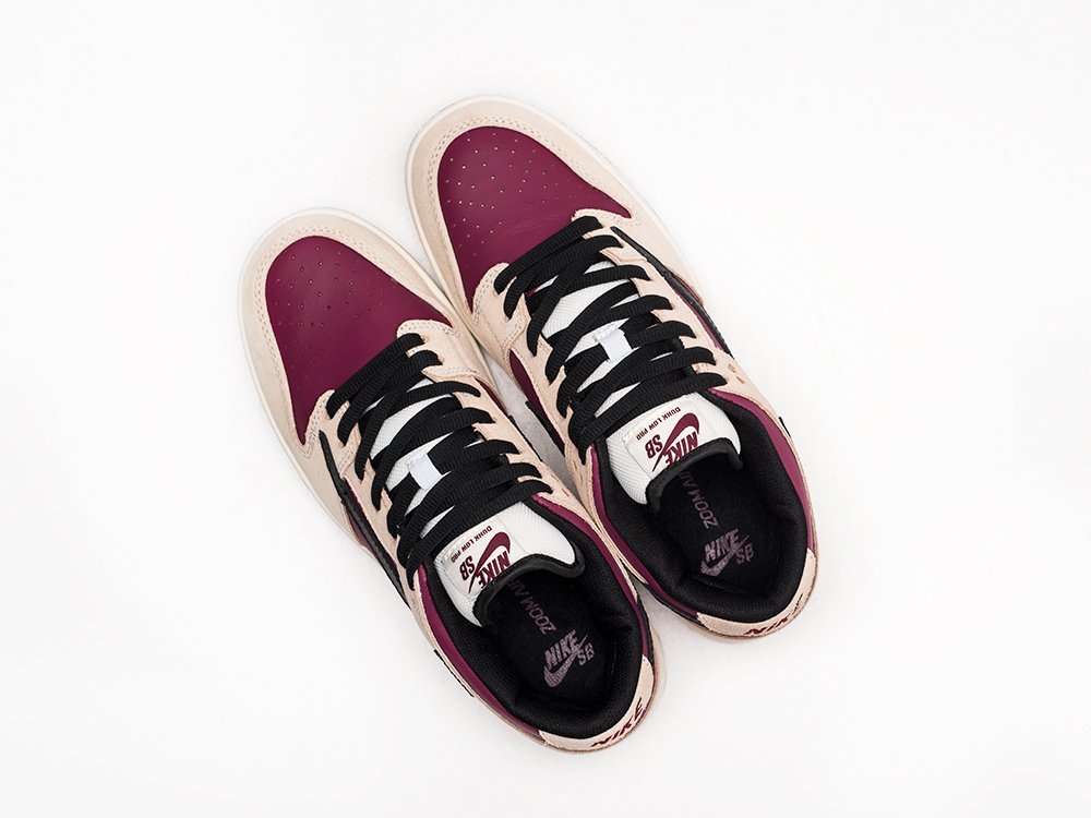 Nike SB Dunk Low x Travis Scott х PlayStation 5 бордовые кожа мужские (AR21954) - фото 3 Nike SB Dunk Low x Travis Scott х PlayStation 5 бордовые кожа мужские (AR21954) - фото 3