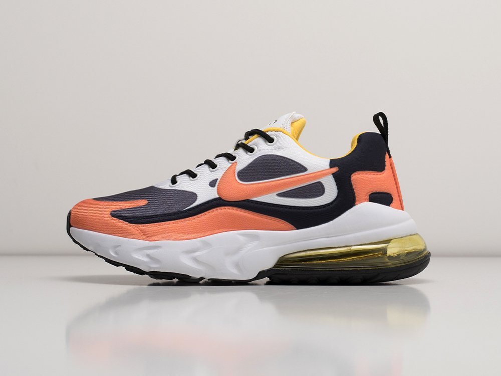 air max 270 react white orange