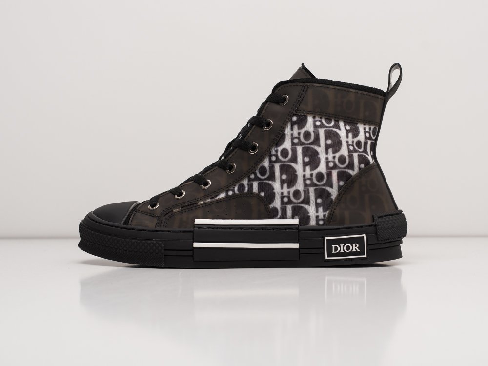 Dior B23 High черные текстиль мужские (AR21972) - фото 1 Dior B23 High черные текстиль мужские (AR21972) - фото 1