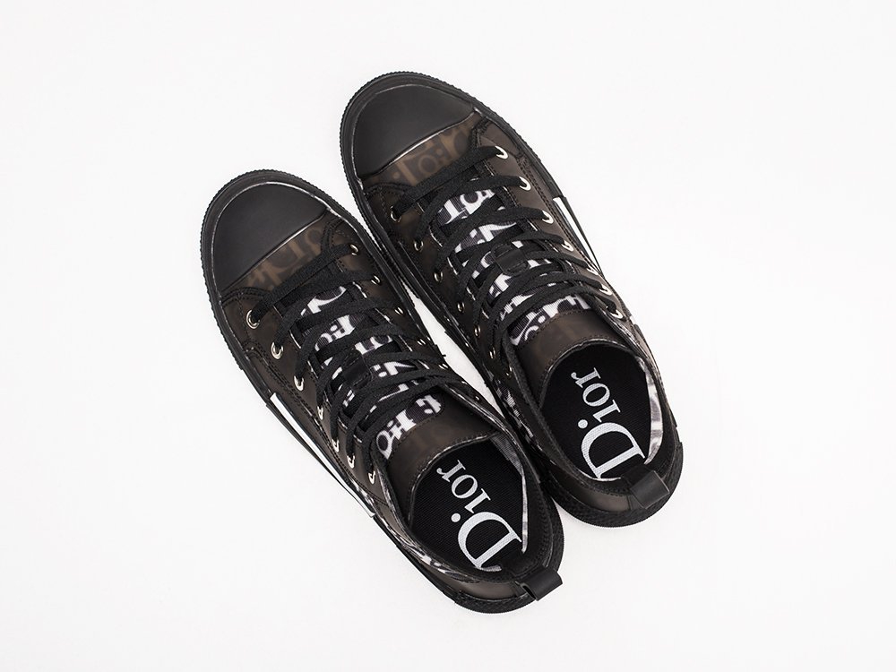 Dior B23 High черные текстиль мужские (AR21972) - фото 3 Dior B23 High черные текстиль мужские (AR21972) - фото 3