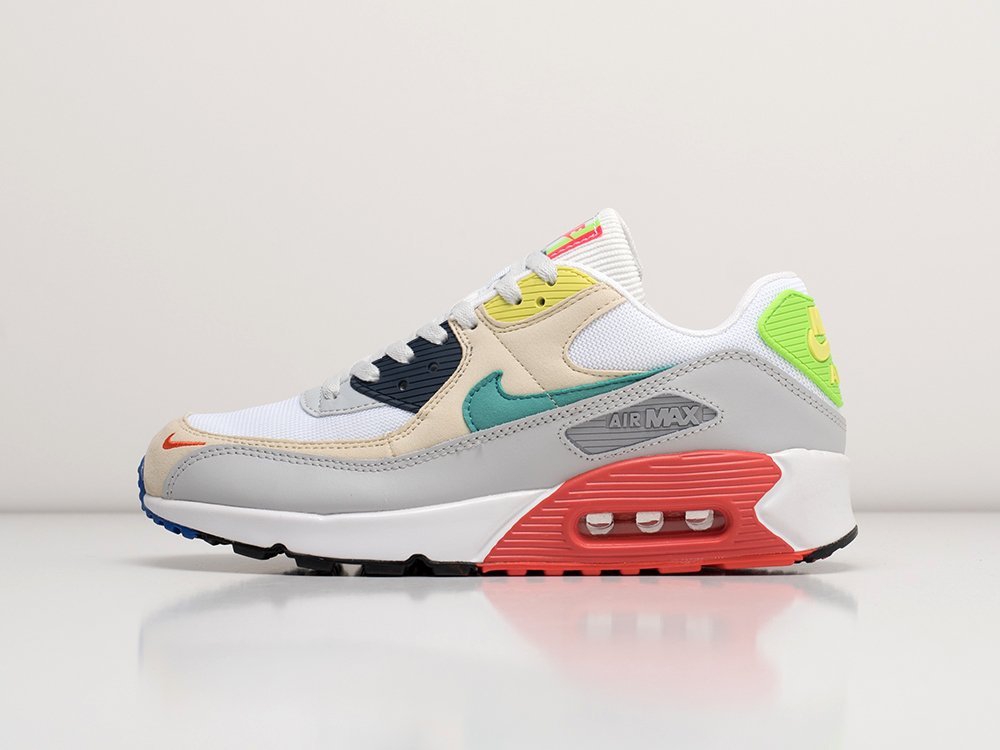 Nike Air Max 90 Evolution of Icons разноцветные кожа мужские (AR21995) - фото 1 Nike Air Max 90 Evolution of Icons разноцветные кожа мужские (AR21995) - фото 1