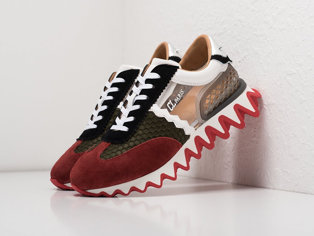 Christian Louboutin Loubishark разноцветные текстиль мужские (AR22008) - фото 2 Christian Louboutin Loubishark разноцветные текстиль мужские (AR22008) - фото 2