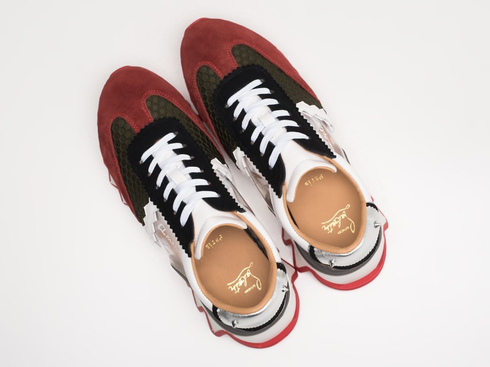 Christian Louboutin Loubishark разноцветные текстиль мужские (AR22008) - фото 3 Christian Louboutin Loubishark разноцветные текстиль мужские (AR22008) - фото 3