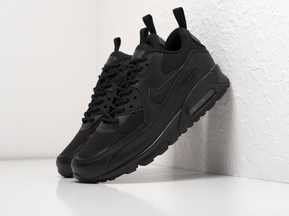 Nike Air Max 90 черные текстиль мужские (AR22016) - фото 2 Nike Air Max 90 черные текстиль мужские (AR22016) - фото 2