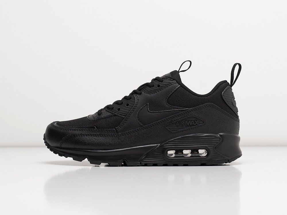 Nike Air Max 90 черные текстиль мужские (AR22016) - фото 1 Nike Air Max 90 черные текстиль мужские (AR22016) - фото 1