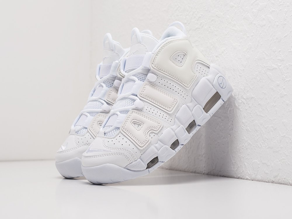 Nike Air More Uptempo WMNS белые кожа женские (AR22037) - фото 2 Nike Air More Uptempo WMNS белые кожа женские (AR22037) - фото 2