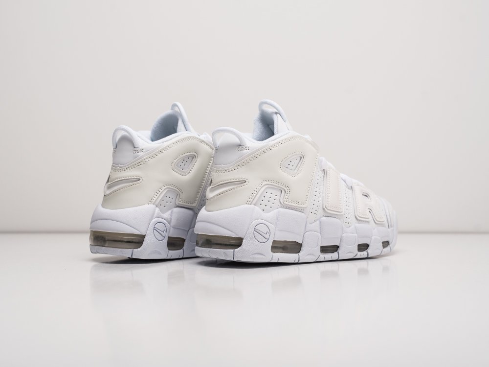 Nike Air More Uptempo WMNS белые кожа женские (AR22037) - фото 4 Nike Air More Uptempo WMNS белые кожа женские (AR22037) - фото 4