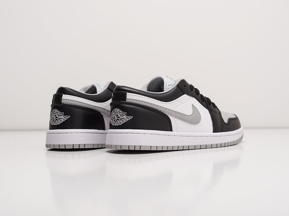 Nike Air Jordan 1 Low WMNS White / Black / Grey - фото 4