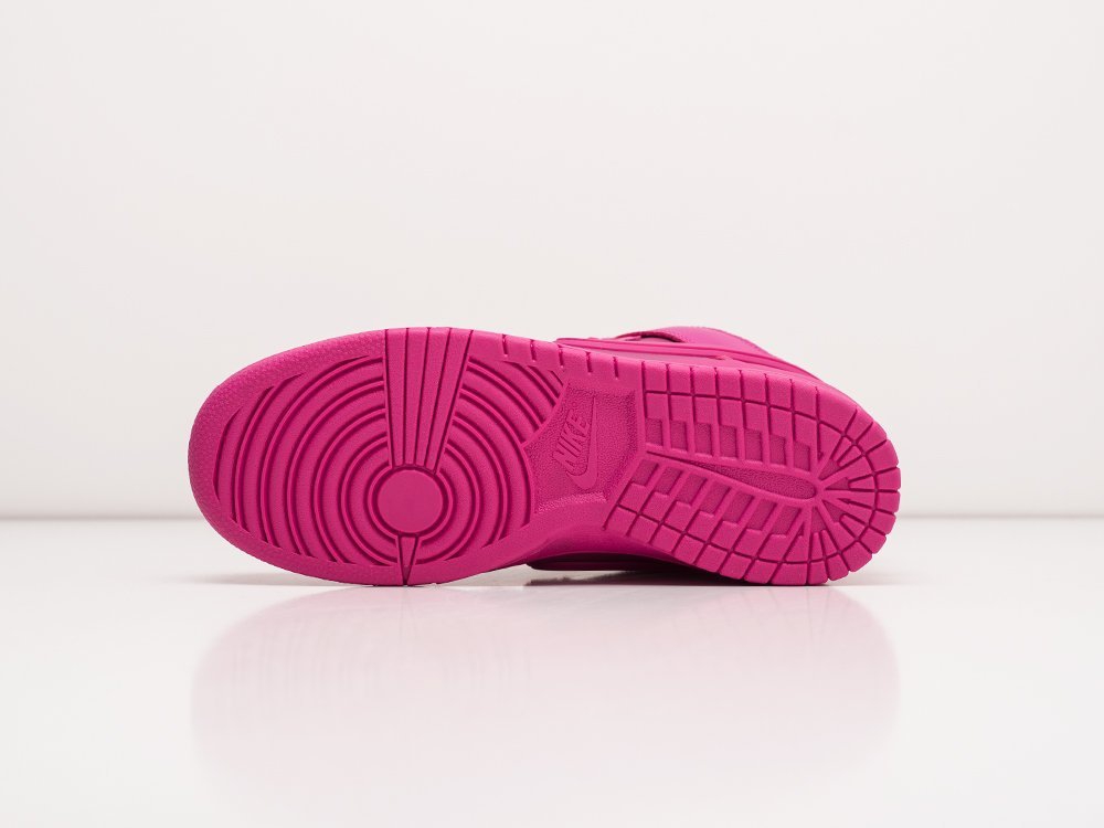 Nike x AMBUSH SB Dunk High WMNS Cosmic Fuchsia розовые женские (AR22044) - фото 5