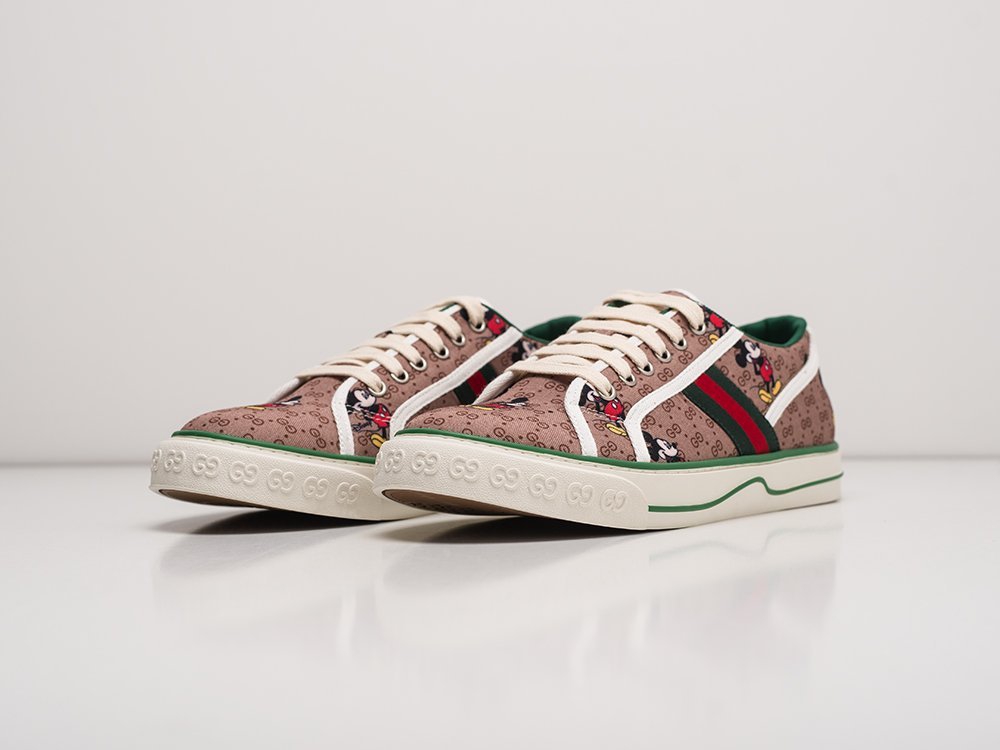 Gucci Tennis 1977 Low коричневые замша мужские (AR22047) - фото 3