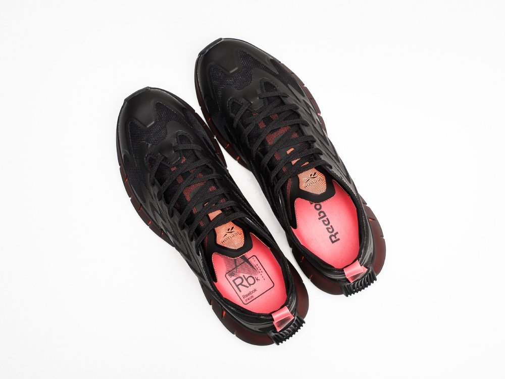 Reebok Zig Kinetica 21 черные кожа мужские (AR22058) - фото 6 Reebok Zig Kinetica 21 черные кожа мужские (AR22058) - фото 6