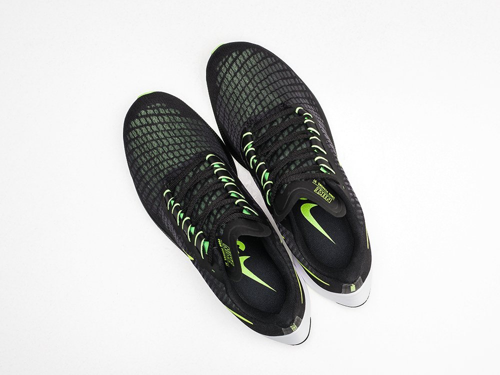 Nike Zoom Pegasus 37 черные текстиль мужские (AR22060) - фото 6