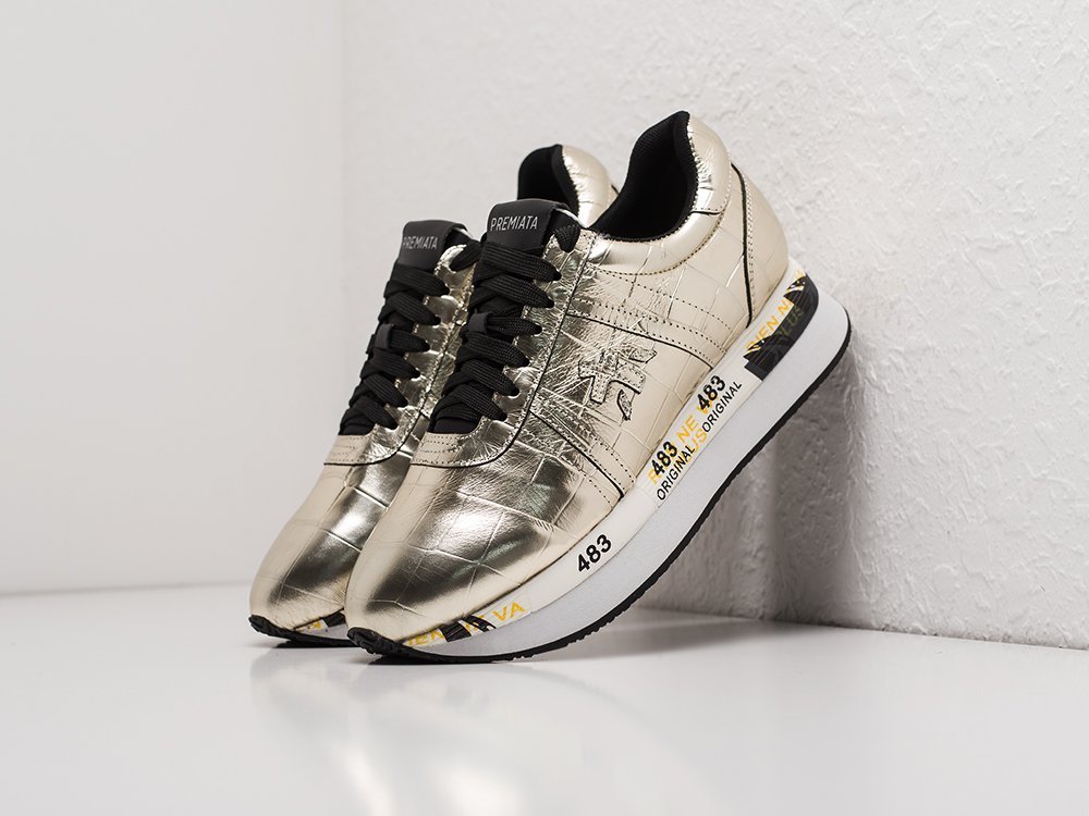 Premiata Conny серебристые женские (AR22073) - фото 2 Premiata Conny серебристые женские (AR22073) - фото 2