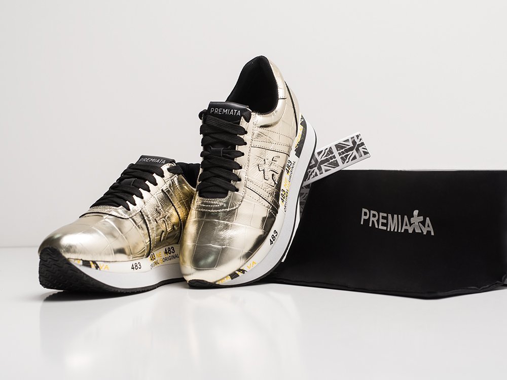 Premiata Conny серебристые женские (AR22073) - фото 4 Premiata Conny серебристые женские (AR22073) - фото 4