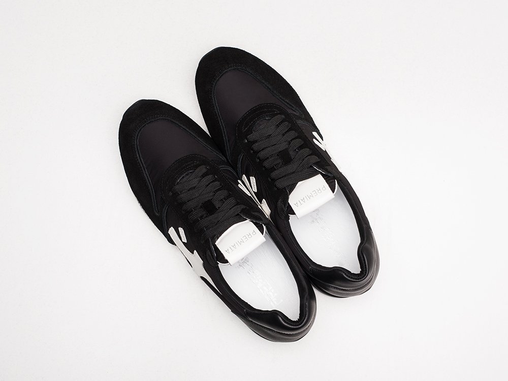 Мужские кроссовки Premiata Mick Black / White / Grey (40-45 размер) фото 3