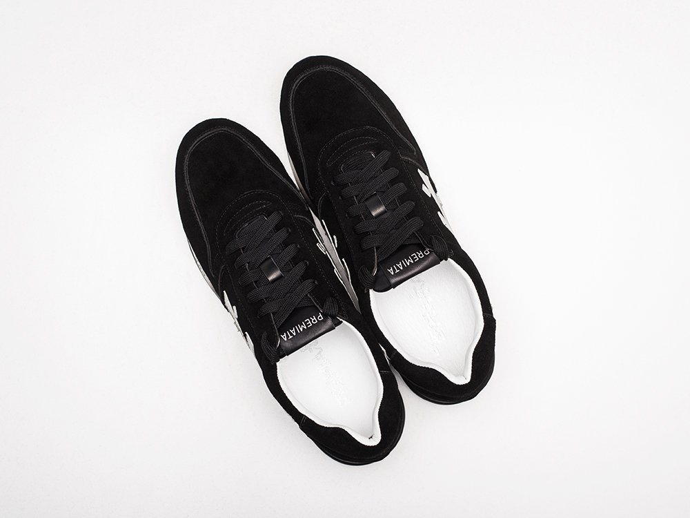 Мужские кроссовки Premiata Mick Black / Grey / White (40-45 размер) фото 3