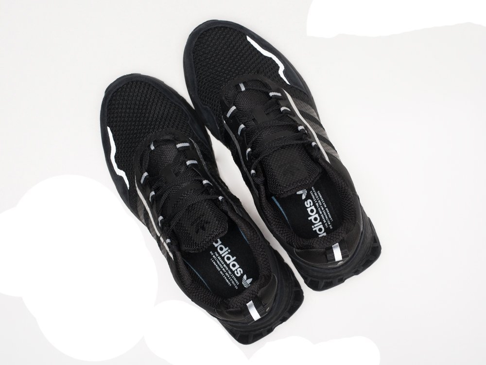 Adidas ZX 1K Boost черные текстиль мужские (AR22086) - фото 3