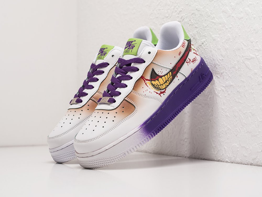 Nike Air Force 1 Low белые кожа женские (AR22092) - фото 2