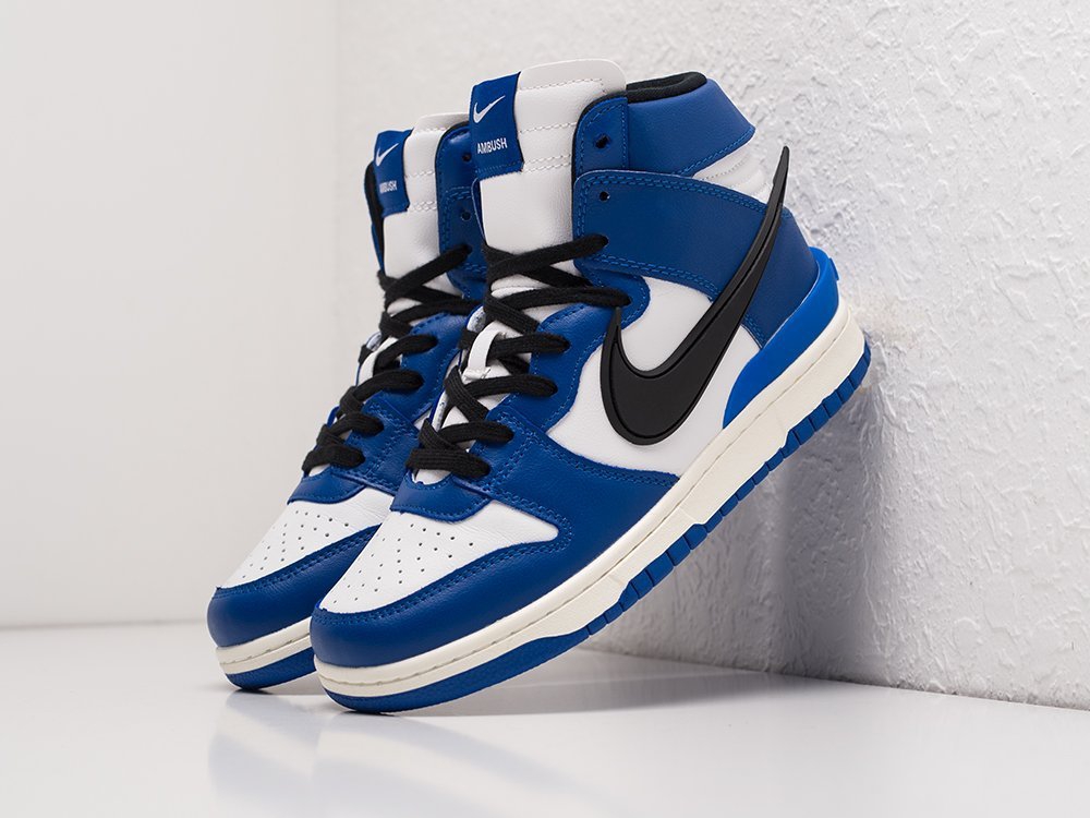 Nike x AMBUSH SB Dunk High WMNS синие женские (AR22093) - фото 2 Nike x AMBUSH SB Dunk High WMNS синие женские (AR22093) - фото 2