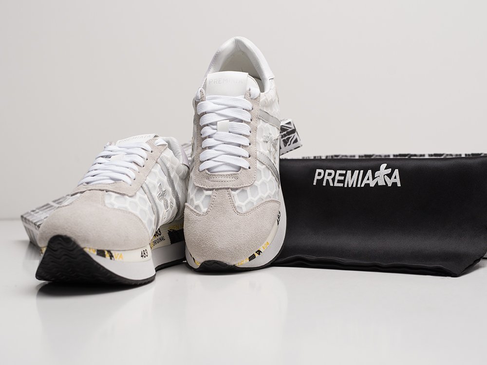 Premiata Beth белые кожа женские (AR22094) - фото 4 Premiata Beth белые кожа женские (AR22094) - фото 4