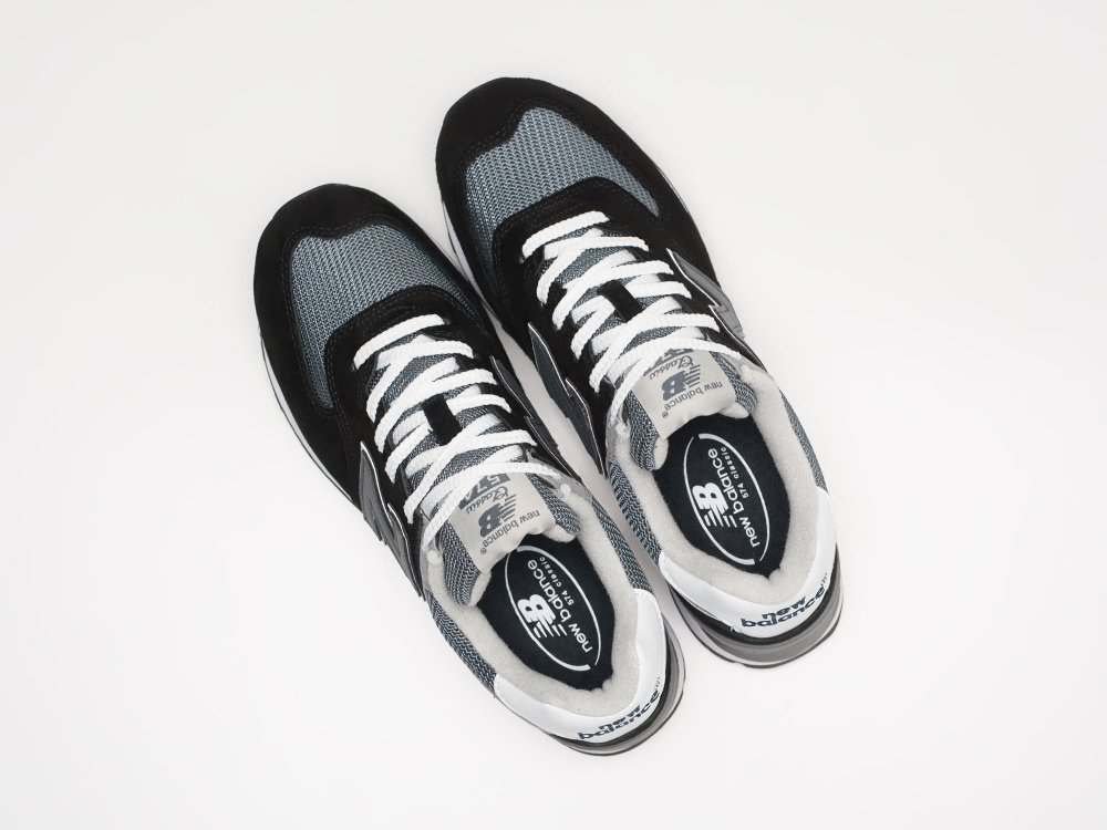 New Balance 574 черные замша мужские (AR22109) - фото 3 New Balance 574 черные замша мужские (AR22109) - фото 3