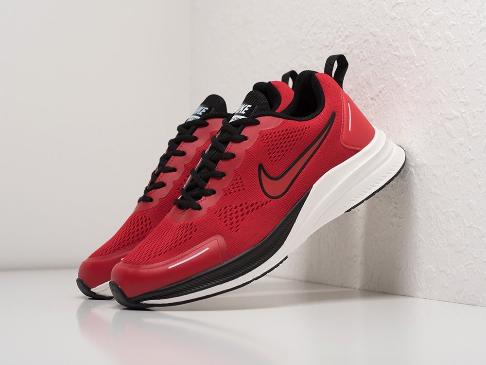 Nike Air Pegasus +30 красные текстиль мужские (AR22166) - фото 2