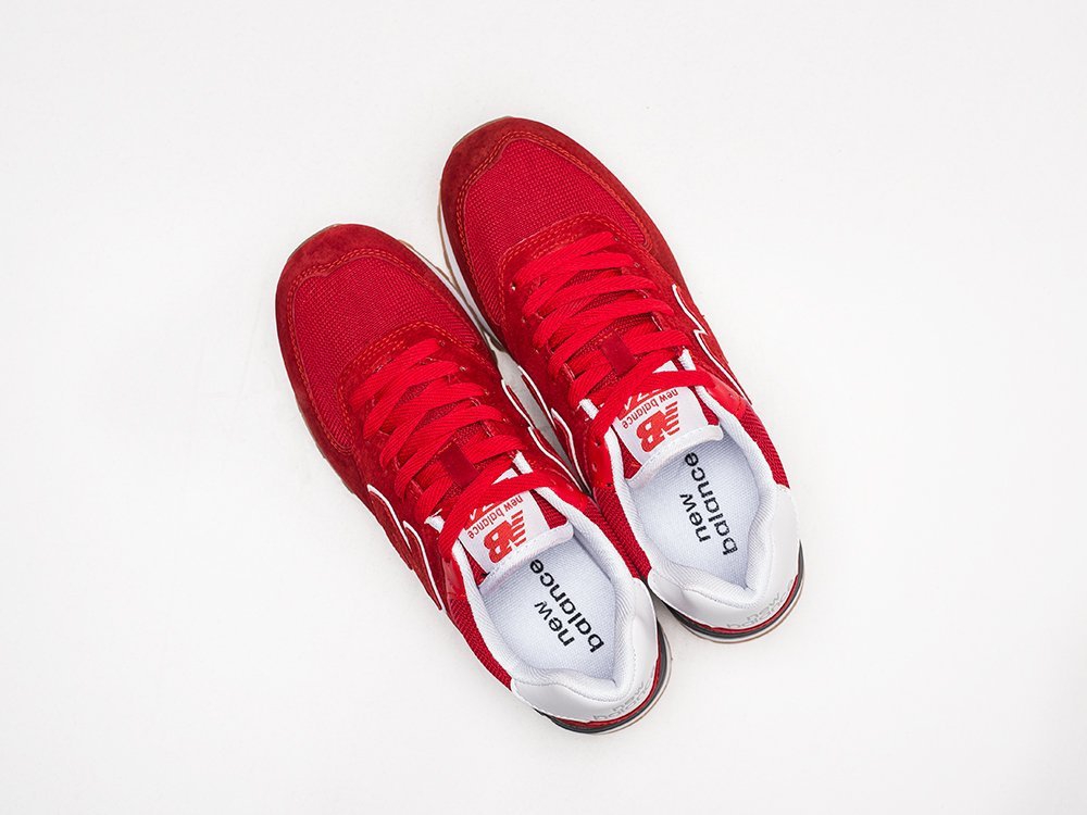 New Balance 574 красные замша мужские (AR22178) - фото 6 New Balance 574 красные замша мужские (AR22178) - фото 6