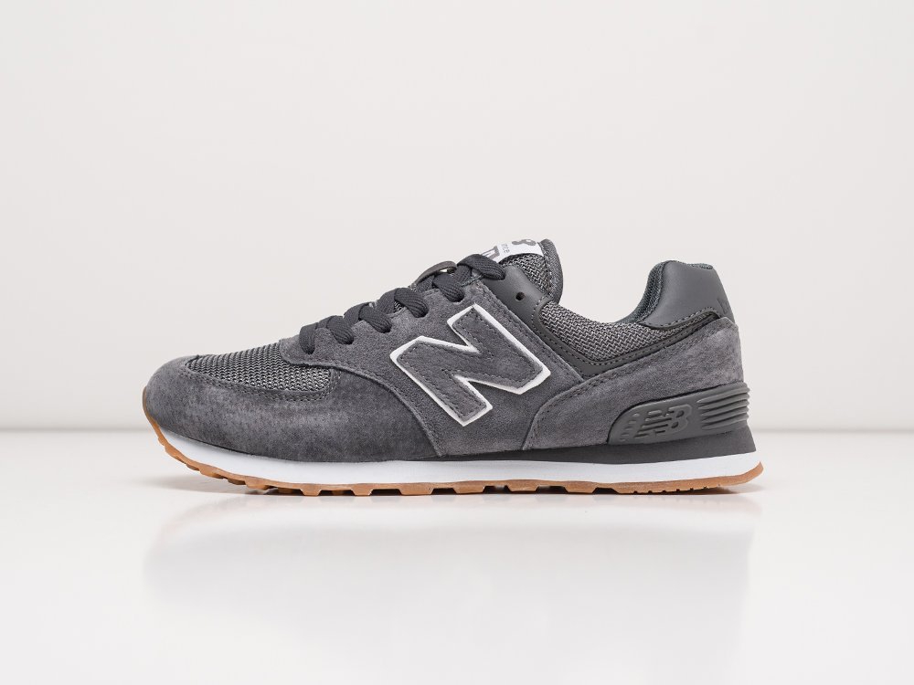 New Balance 574 серые текстиль мужские (AR22182) - фото 1 New Balance 574 серые текстиль мужские (AR22182) - фото 1