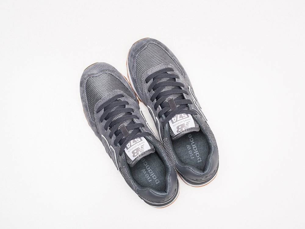 New Balance 574 серые текстиль мужские (AR22182) - фото 6 New Balance 574 серые текстиль мужские (AR22182) - фото 6