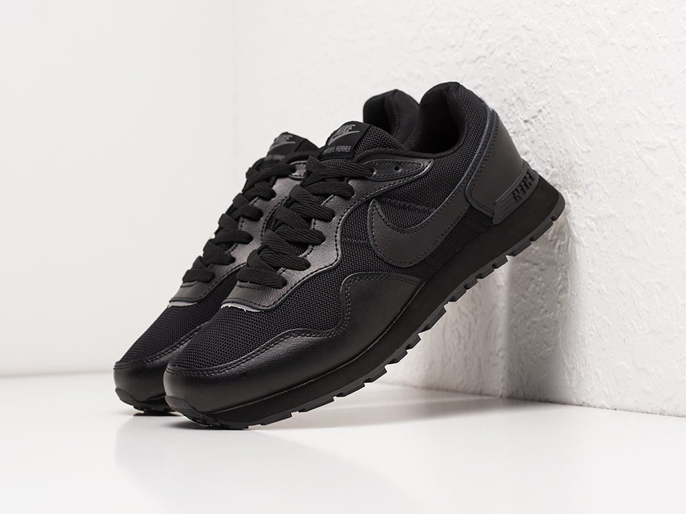 Nike Venture Runner черные кожа мужские (AR22190) - фото 2 Nike Venture Runner черные кожа мужские (AR22190) - фото 2