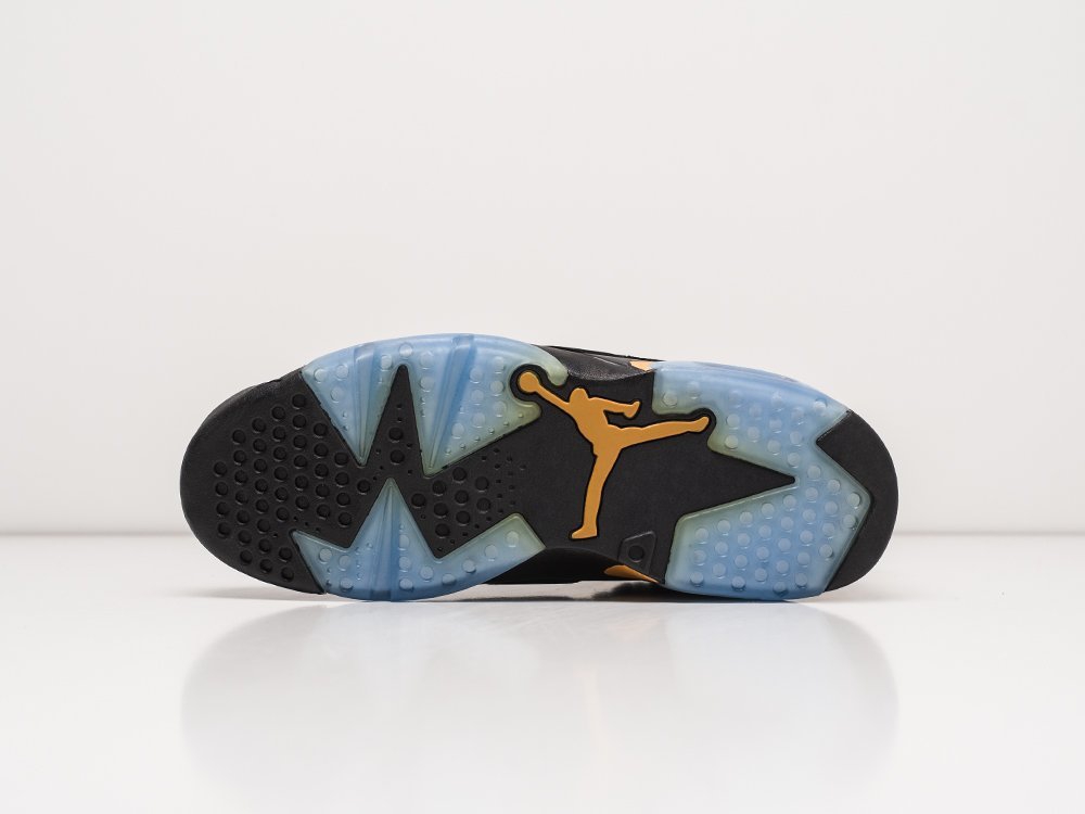 Nike Air Jordan 6 черные замша мужские (AR22198) - фото 5