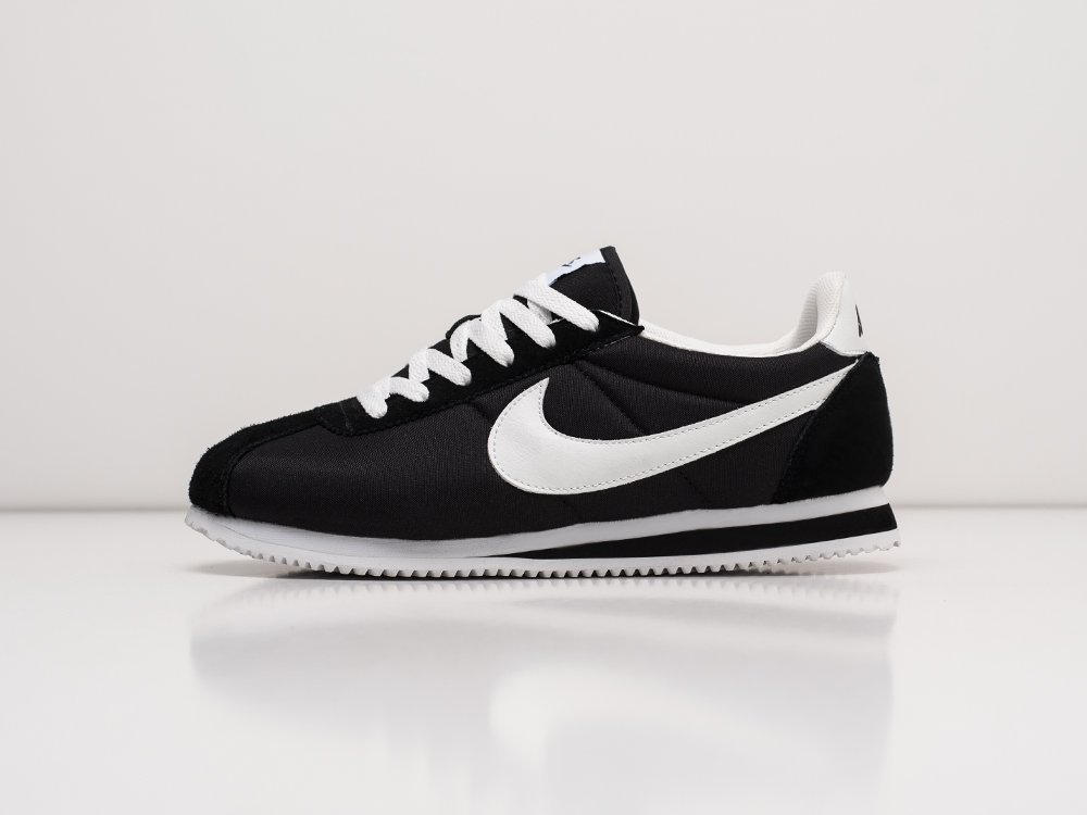 Nike Cortez Nylon черные замша мужские (AR22201) - фото 1