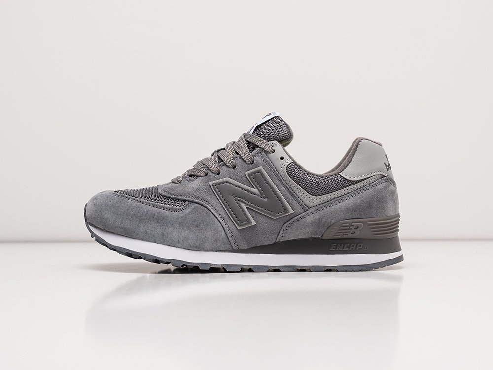 New Balance 574 серые замша женские (AR22207) - фото 1 New Balance 574 серые замша женские (AR22207) - фото 1