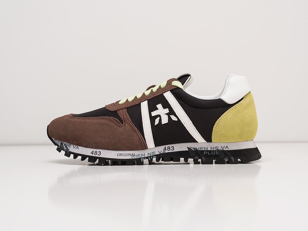 Premiata Eric черные замша мужские (AR22233) - фото 1 Premiata Eric черные замша мужские (AR22233) - фото 1