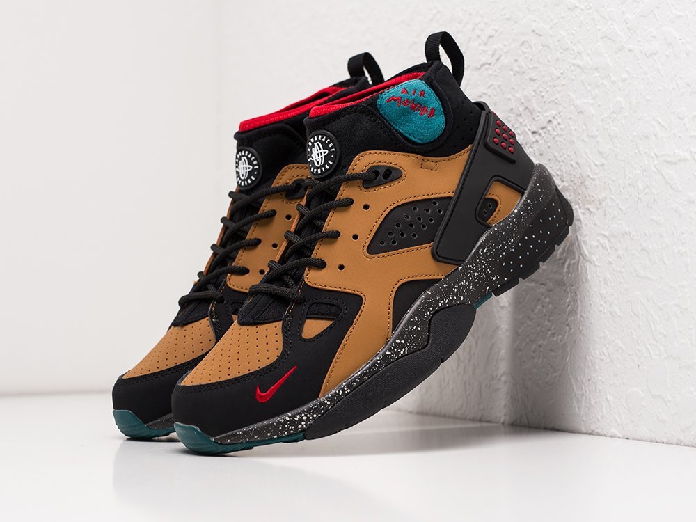 Nike x Olivia Kim Air Mowabb NXN разноцветные замша мужские (AR22234) - фото 2 Nike x Olivia Kim Air Mowabb NXN разноцветные замша мужские (AR22234) - фото 2