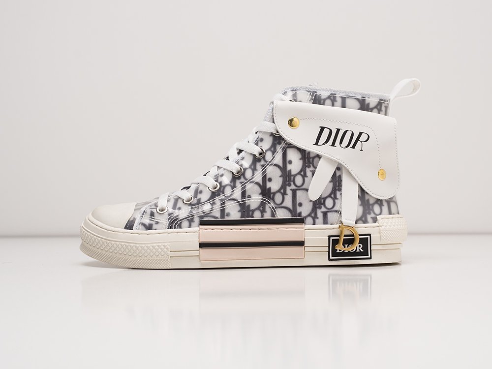 Dior B23 High белые текстиль мужские (AR22238) - фото 1 Dior B23 High белые текстиль мужские (AR22238) - фото 1