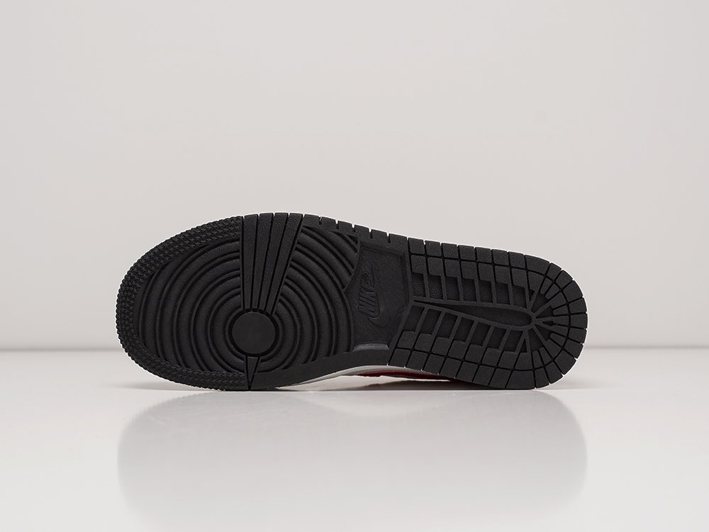 Nike Air Jordan 1 Low White / Black / Red - фото 5