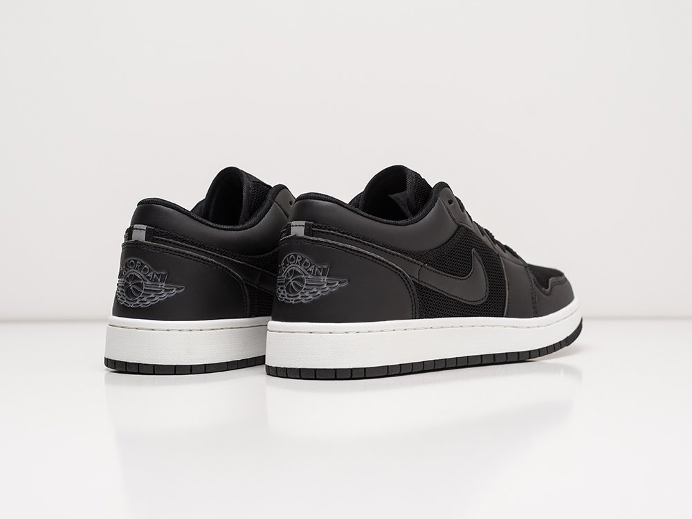 Nike Air Jordan 1 Low Black / White - фото 4