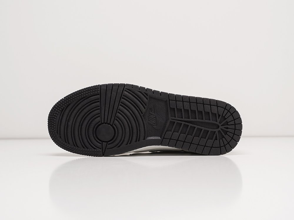 Nike Air Jordan 1 Low White / Black / Grey - фото 5