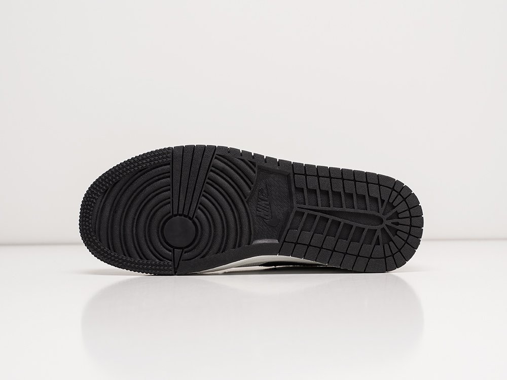 Nike Air Jordan 1 Low Grey / White / Black - фото 5
