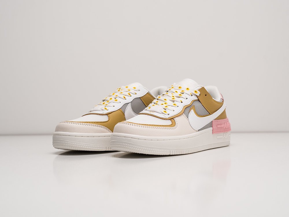 Nike Air Force 1 Shadow белые женские (AR22319) - фото 3 Nike Air Force 1 Shadow белые женские (AR22319) - фото 3