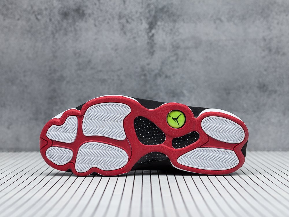 Nike Air Jordan 13 Retro черные кожа мужские (AR22372) - фото 2 Nike Air Jordan 13 Retro черные кожа мужские (AR22372) - фото 2