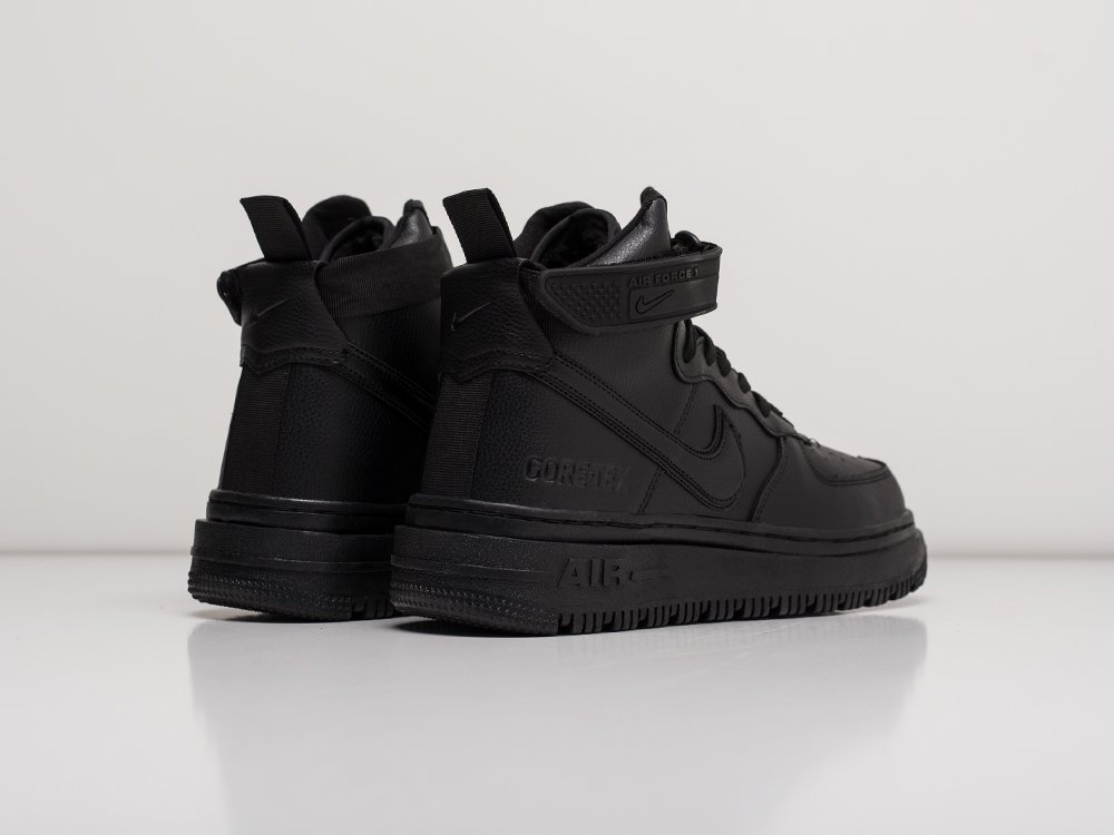 Nike Air Force 1 Gore-Tex черные кожа мужские (AR22374) - фото 2 Nike Air Force 1 Gore-Tex черные кожа мужские (AR22374) - фото 2