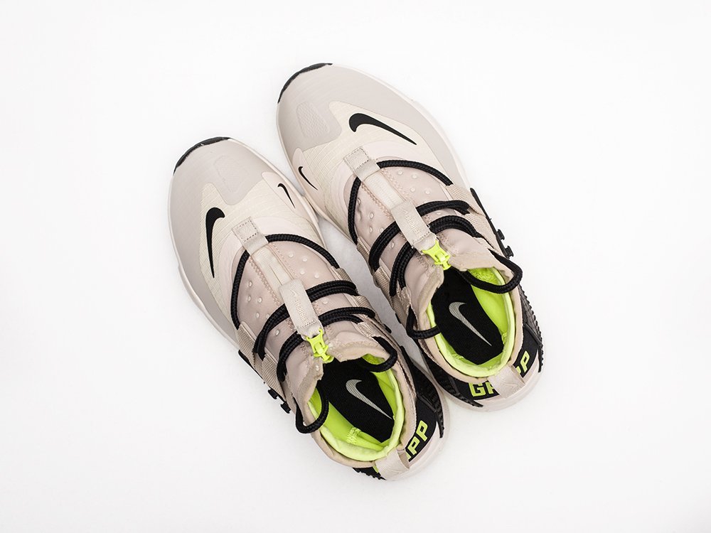 Nike Air Huarache Gripp бежевые текстиль мужские (AR22415) - фото 3