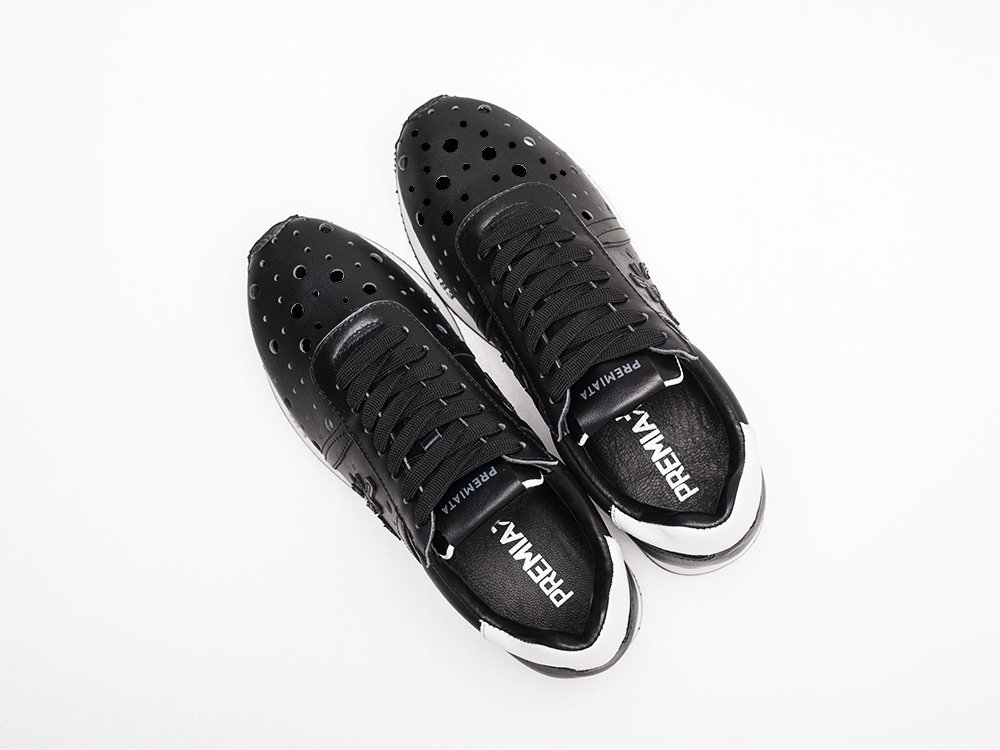 Premiata Conny черные кожа женские (AR22417) - фото 3 Premiata Conny черные кожа женские (AR22417) - фото 3